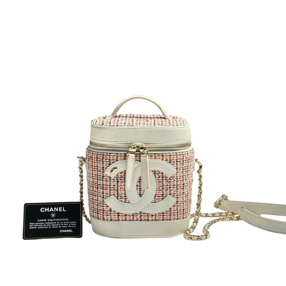 CHANEL TWEED VANITY BAG [3000454]
