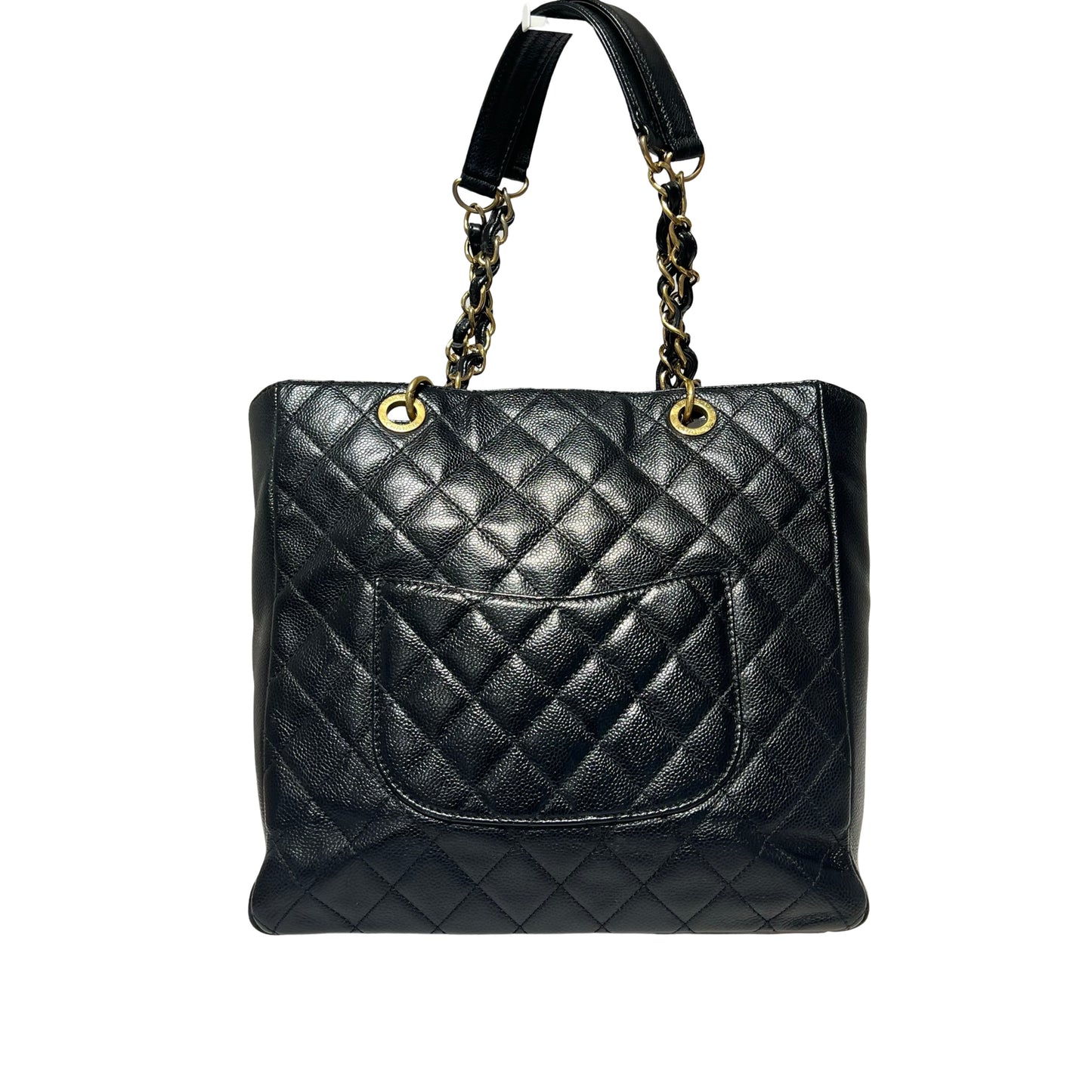 Matelasse Quilted Calfskin Chanel Caviar Tote Bag [101272]