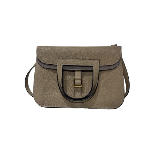 HERMES HALZAN 25 TRENCH/ETOUPE GHW [3000292]