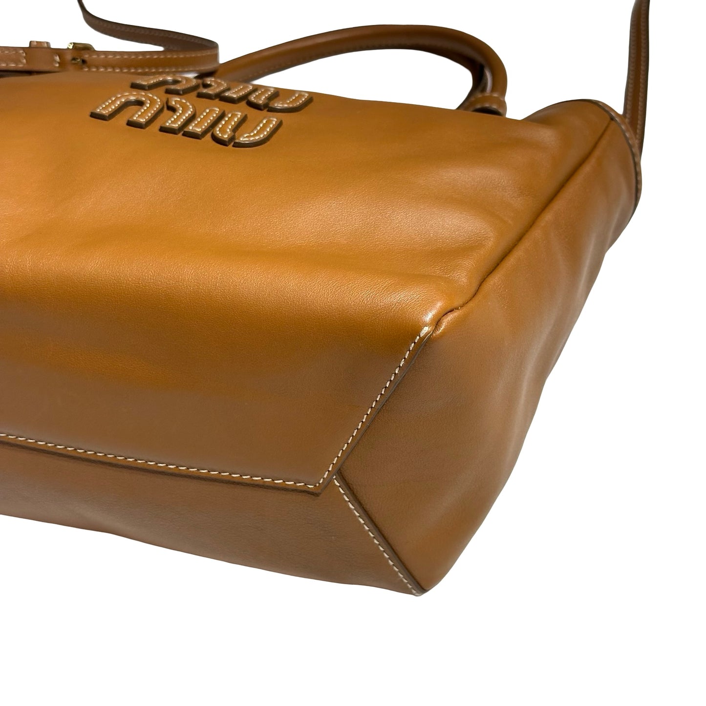 MIU MIU IVY BAG BROWN [20004203]