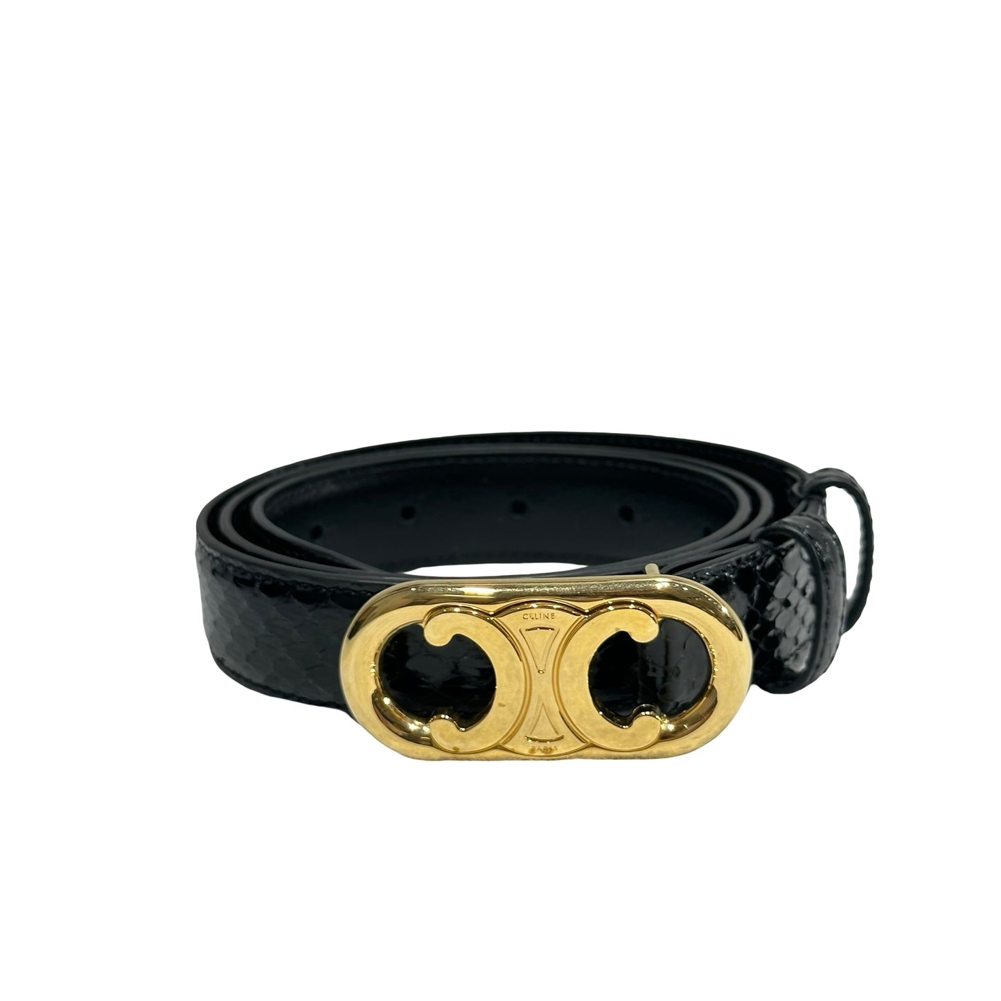 Unused CELINE Belt Black