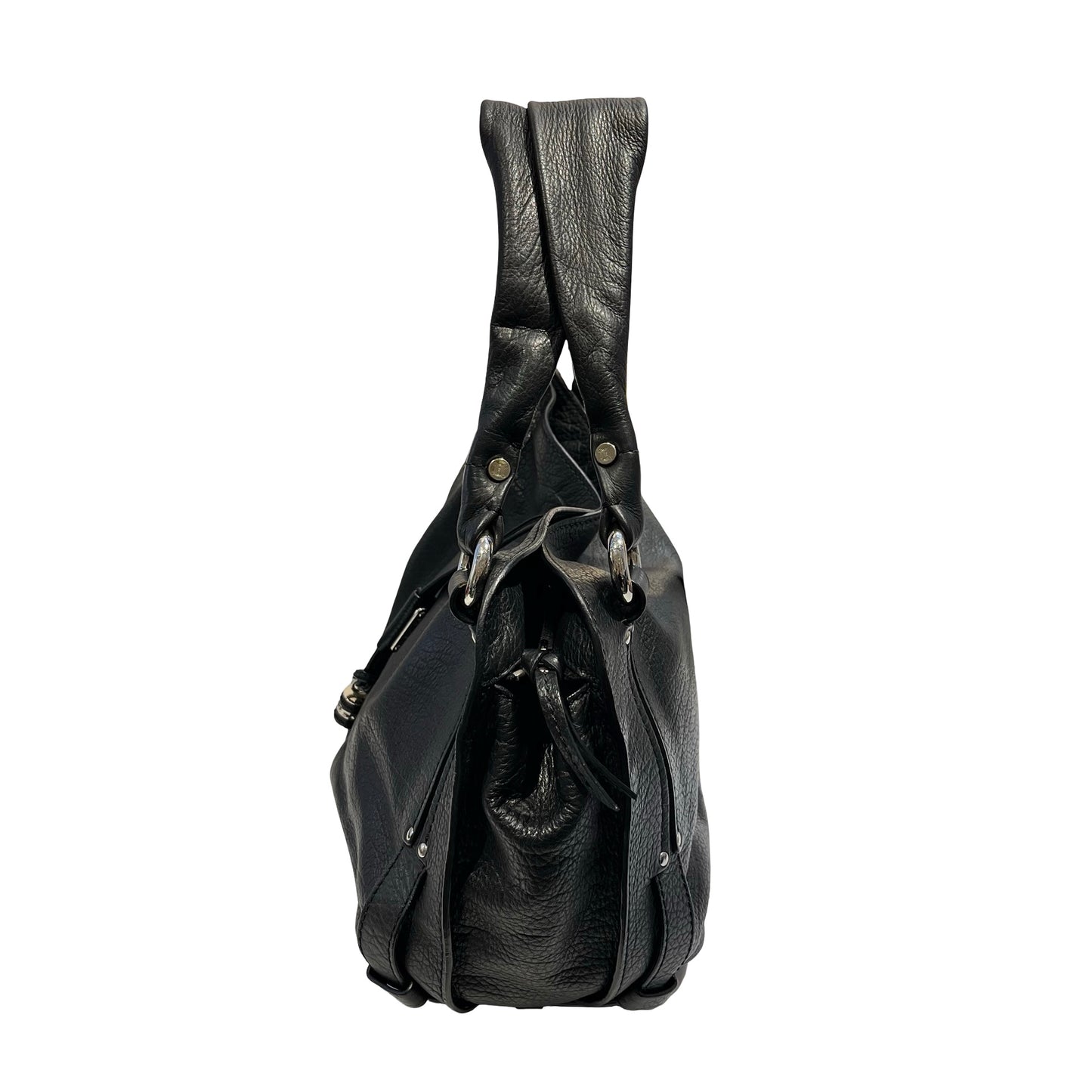 Used CÉLINE Bittersweet Handbag Black PHW