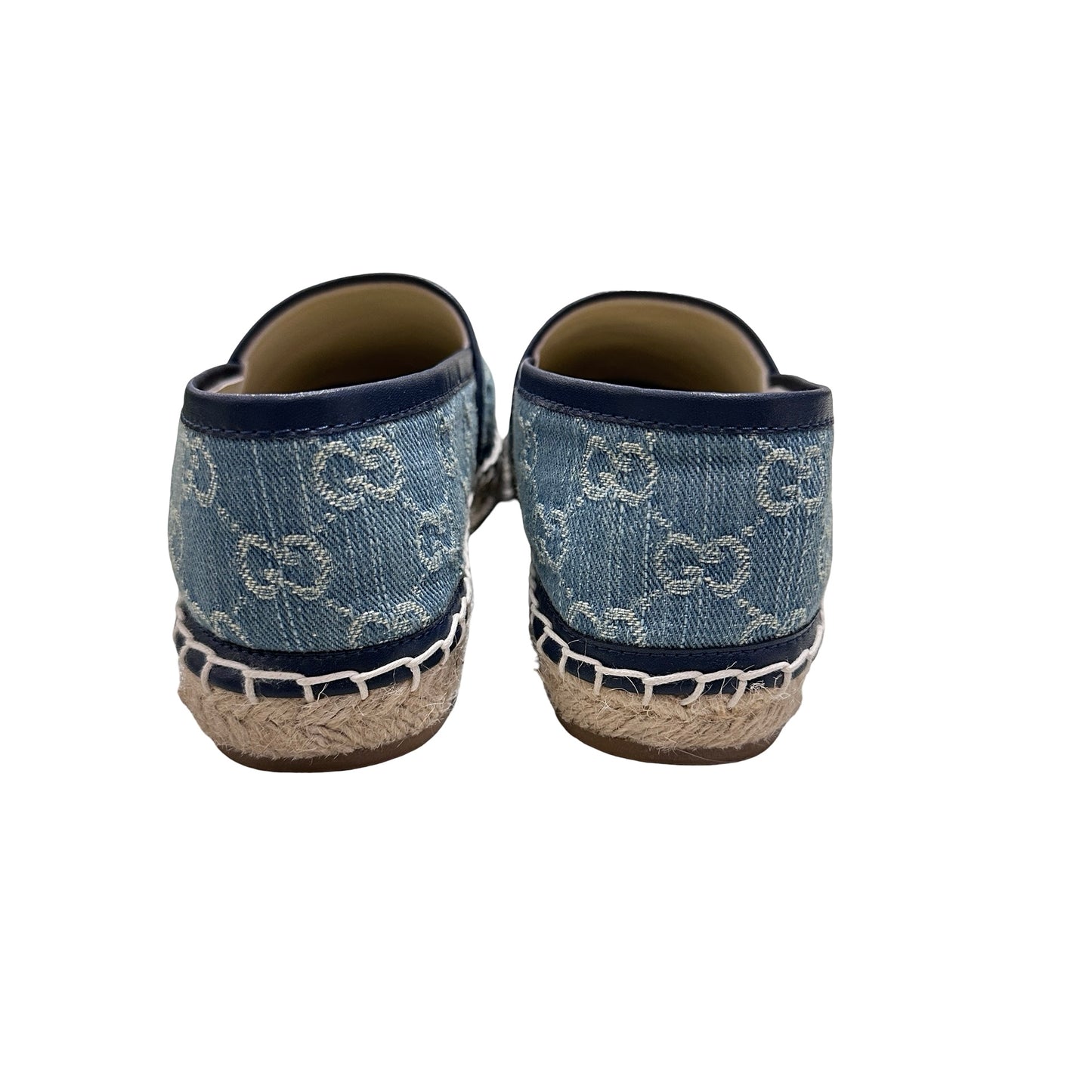 Used GUCCI DENIM SHOES Shoes Blue
