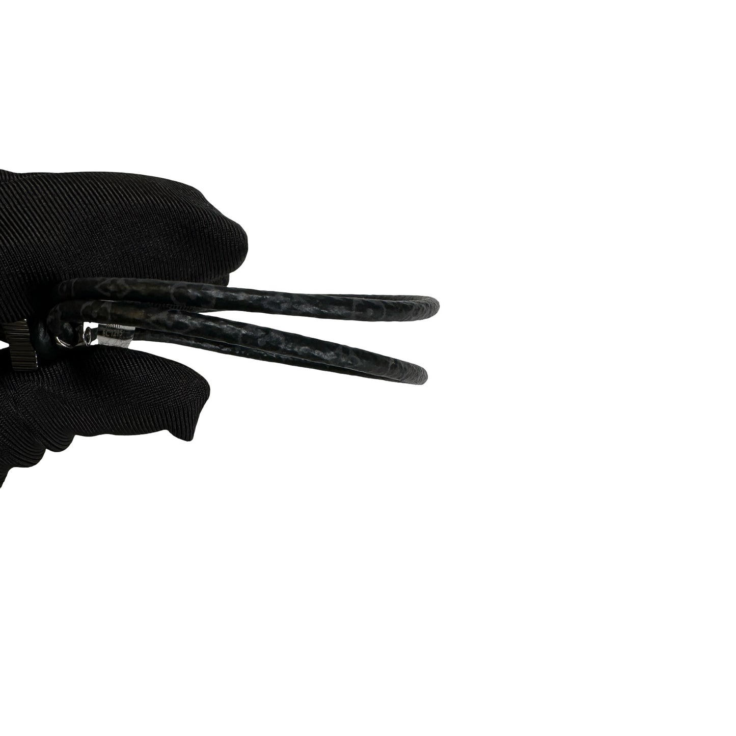 Used LOUIS VUITTON Loop It BRACELET Black PHW