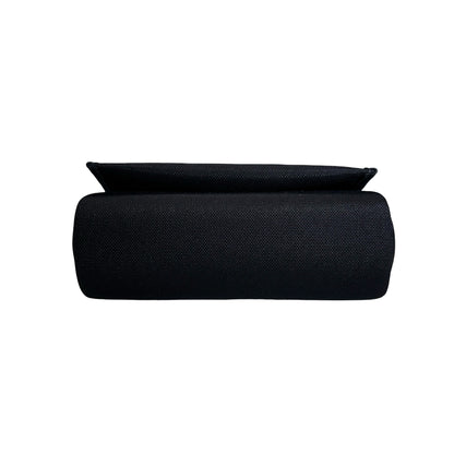 Brand New HERMES Toile Leather Herbag Zip 31 Crossbody Bag Black