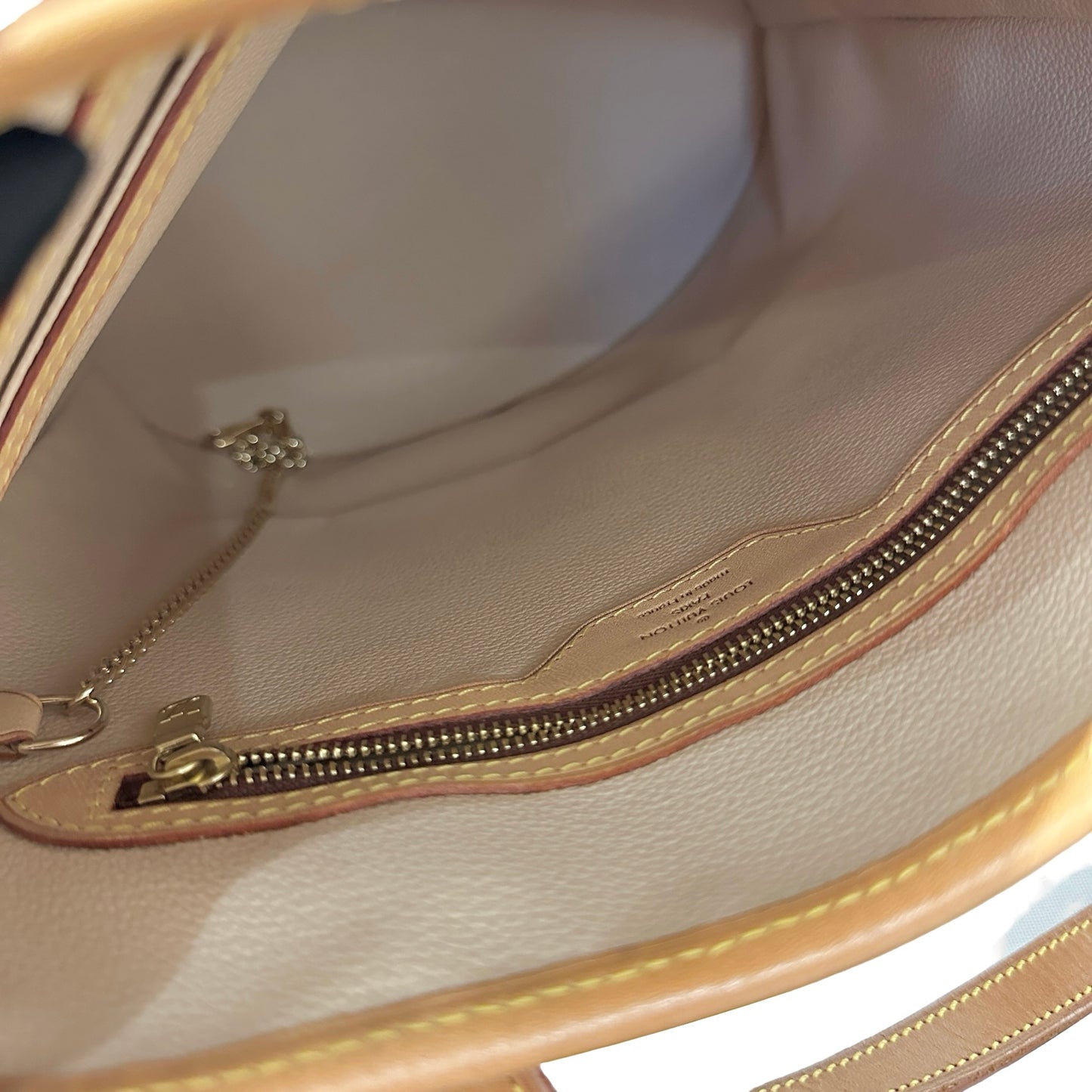 Used LOUIS VUITTON Monogram Tote Bag Brown GHW