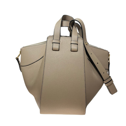 Used LOEWE Hammock Shoulder Bag Sand GHW