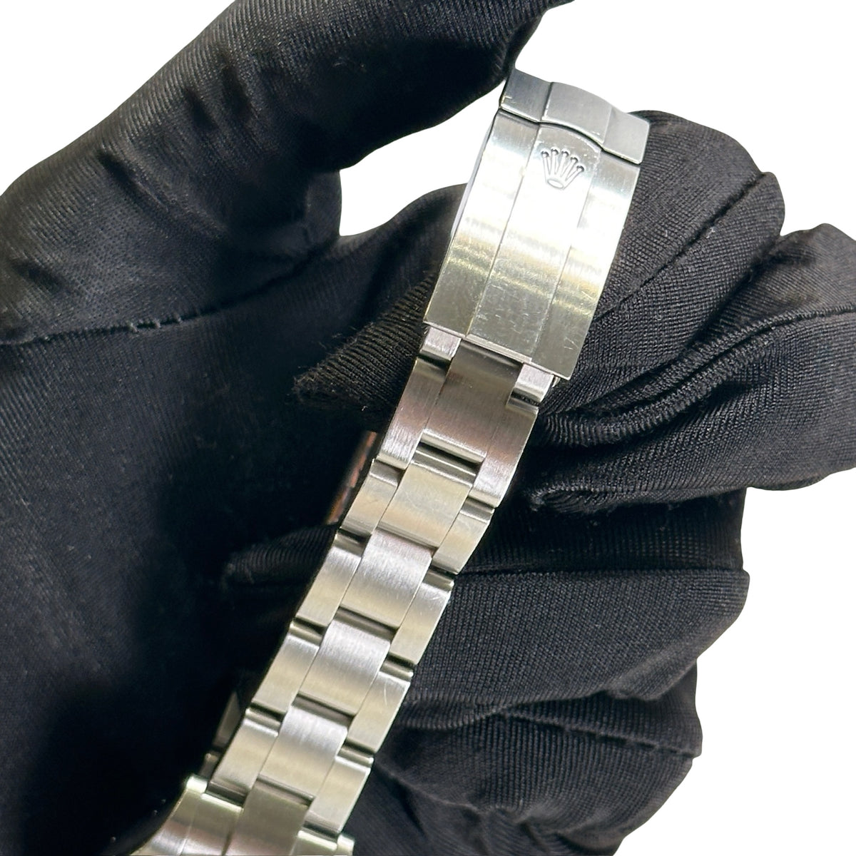 Used ROLEX Stainless Steel Oyster Perpetual Watch Blue Silver