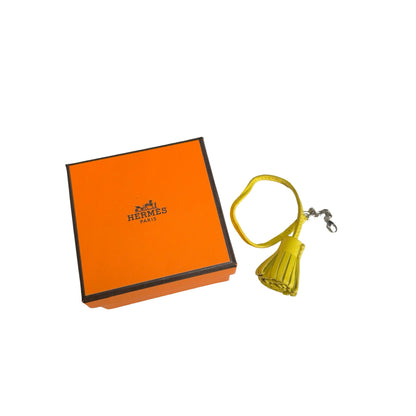 Used HERMES Charm Bag charm Yellow