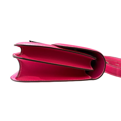 Used Hermès Constance 24 Shoulder Bag Pink PHW