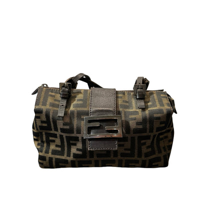 Used FENDI Vintage Shoulder Shoulder Bag Brown PHW