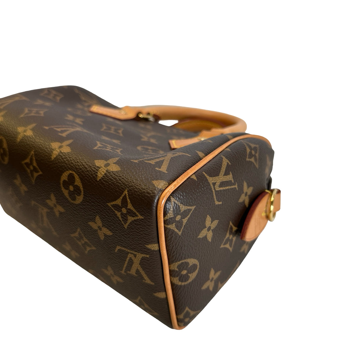 Used LOUIS VUITTON Monogram Canvas Speedy 25 Bandoulière Handbag Brown