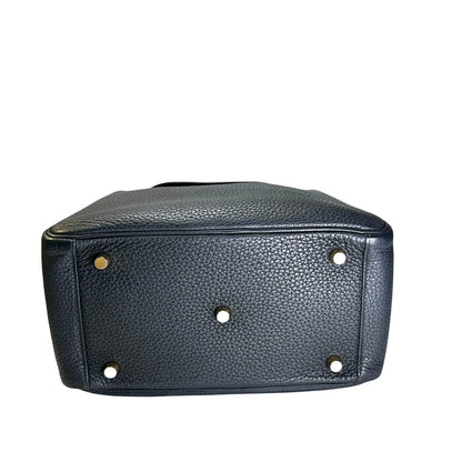 Used HERMES Tc Lindy 26 Shoulder Bag Black Ghw
