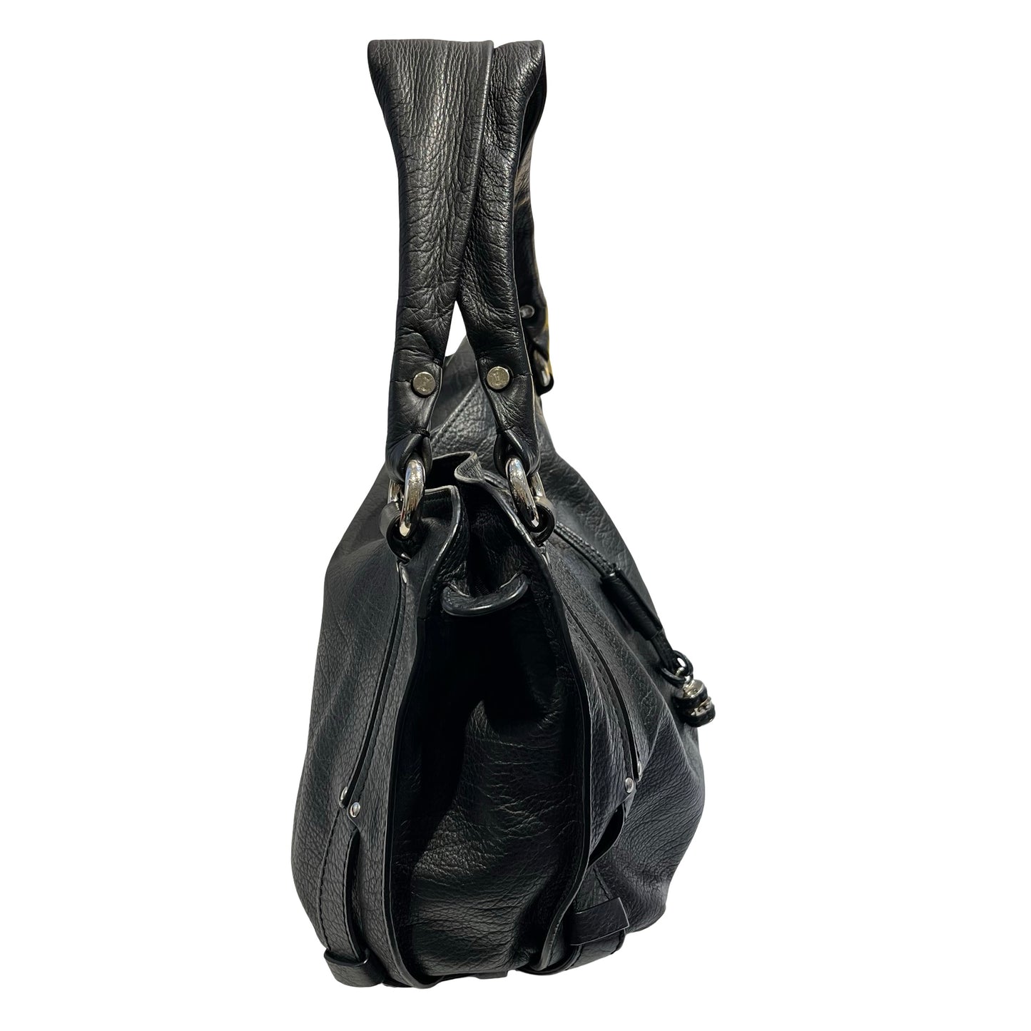 Used CÉLINE Bittersweet Handbag Black PHW