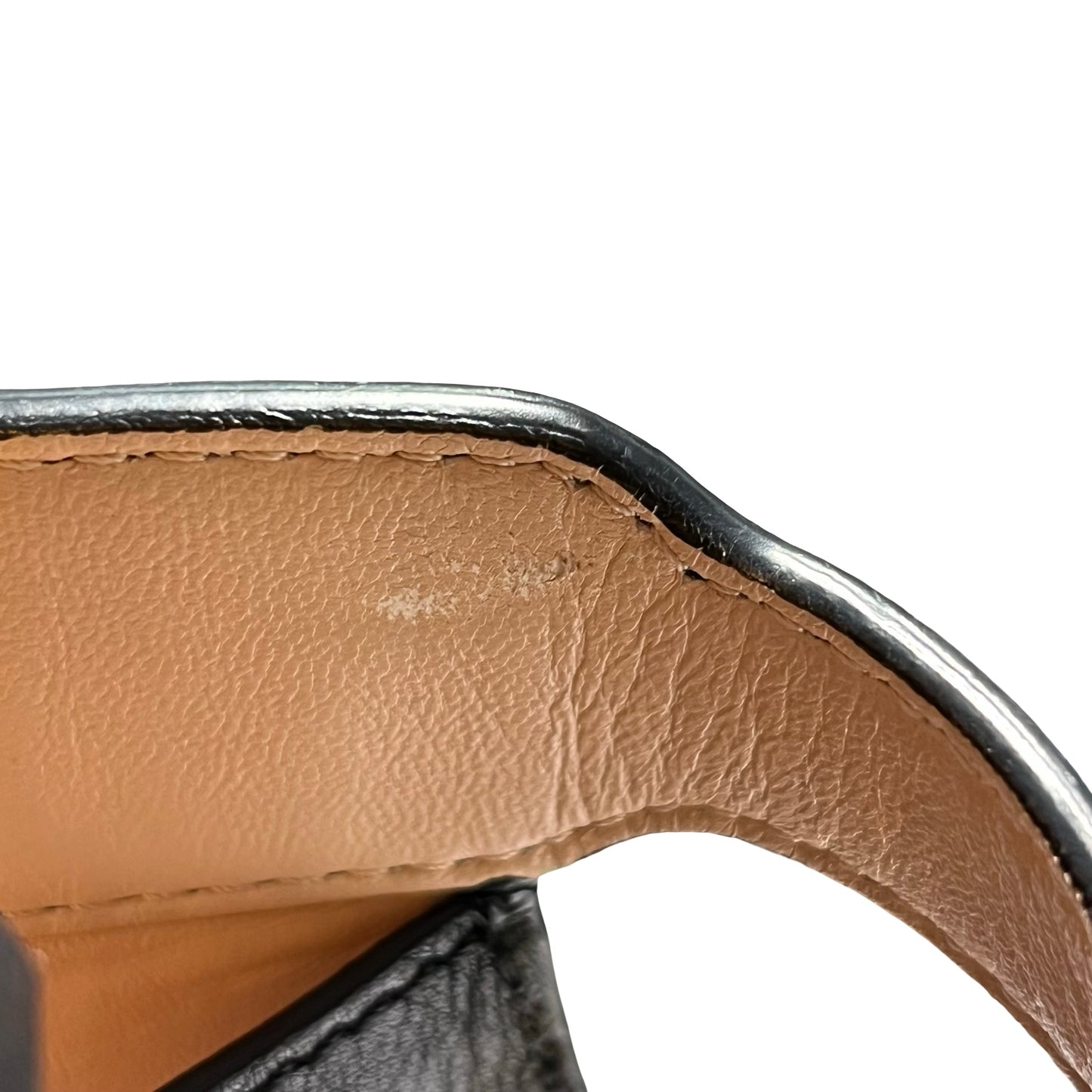 Used FENDI Peekaboo Handbag Black GHW