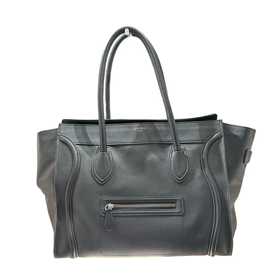 Used CÉLINE Luggage Large Handbag Black