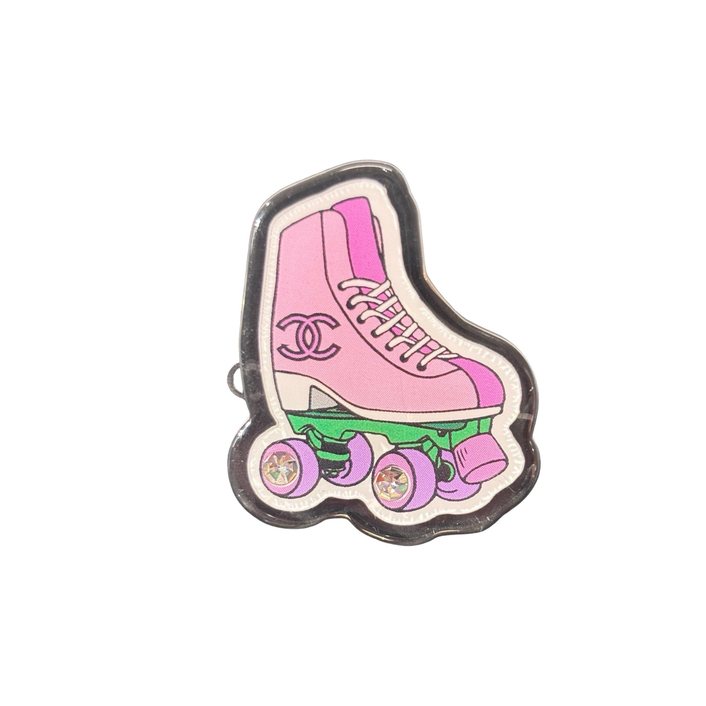 Used CHANEL Brooch (shoes) Accessories Pink