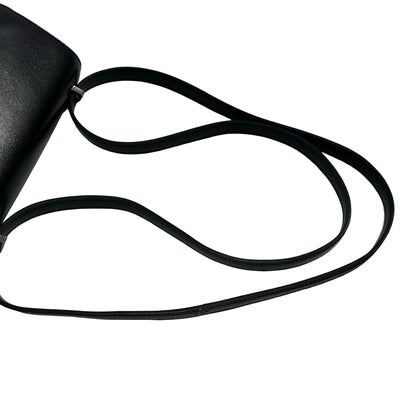 Used HERMES Solid color Constance Shoulder Bag Black