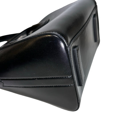 Used GIVENCHY Smooth Leather Antigona Handbag Black