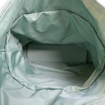 Used DIOR Dior Oblique Oblique Terry Tote Bag Tote Bag Green White