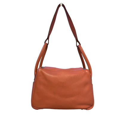 Used Hermès Lindy 26 Shoulder Bag Pink PHW