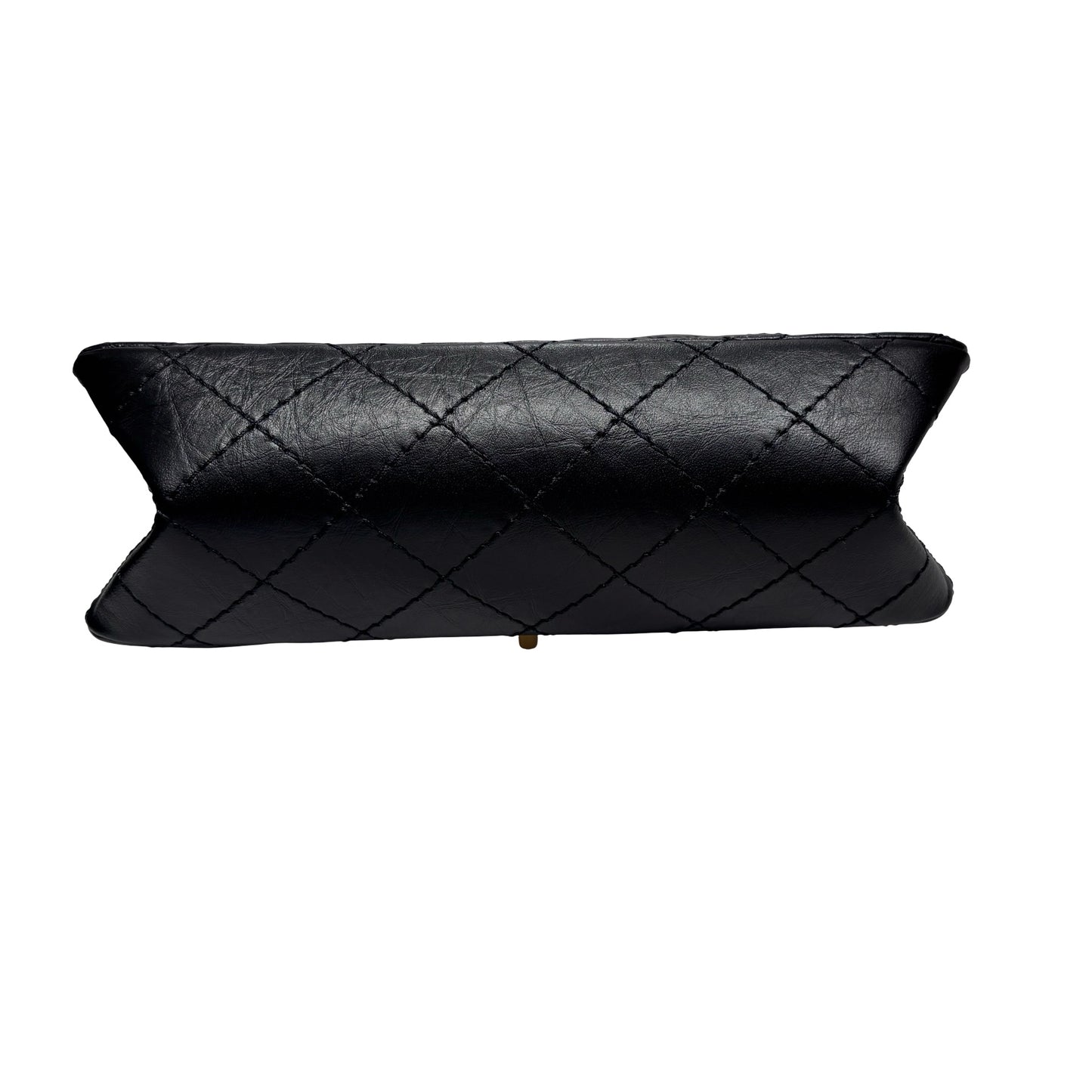 New Chanel Mini 2.55 Shoulder Bag Black GHW