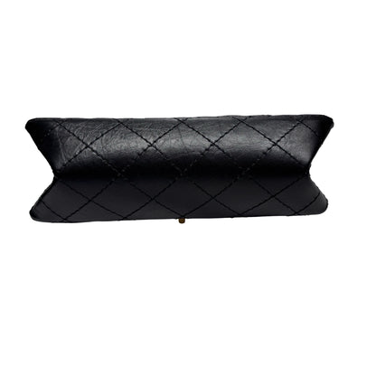 New Chanel Mini 2.55 Shoulder Bag Black GHW