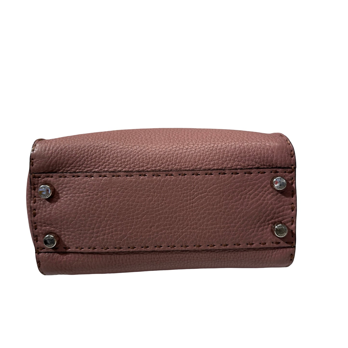 Used Fendi Peekaboo mini Shoulder Bag PHW Pink