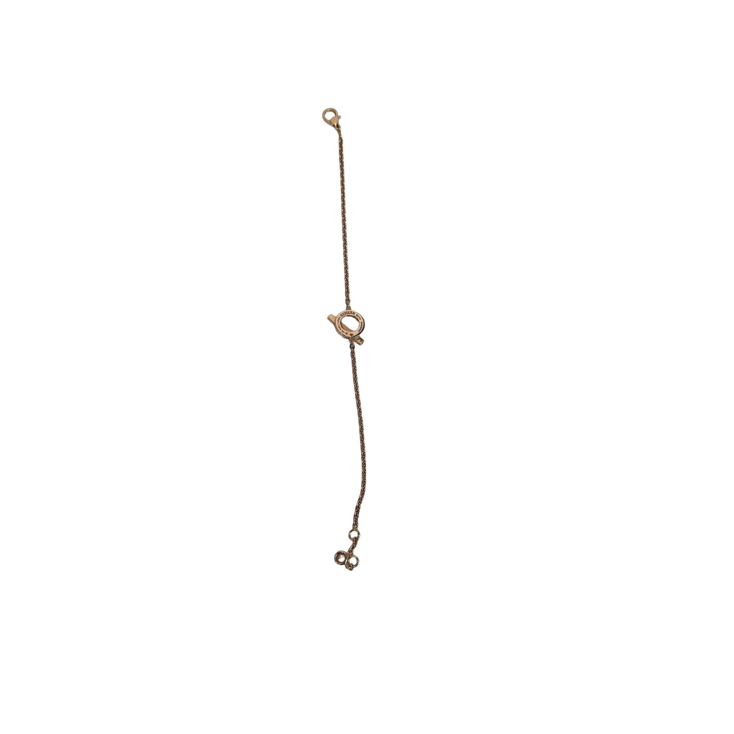 Used Hermès Finesse Bracelet With Diamonds Gold