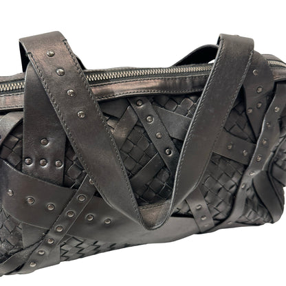 Used Bottega Veneta Shoulder Bag Black