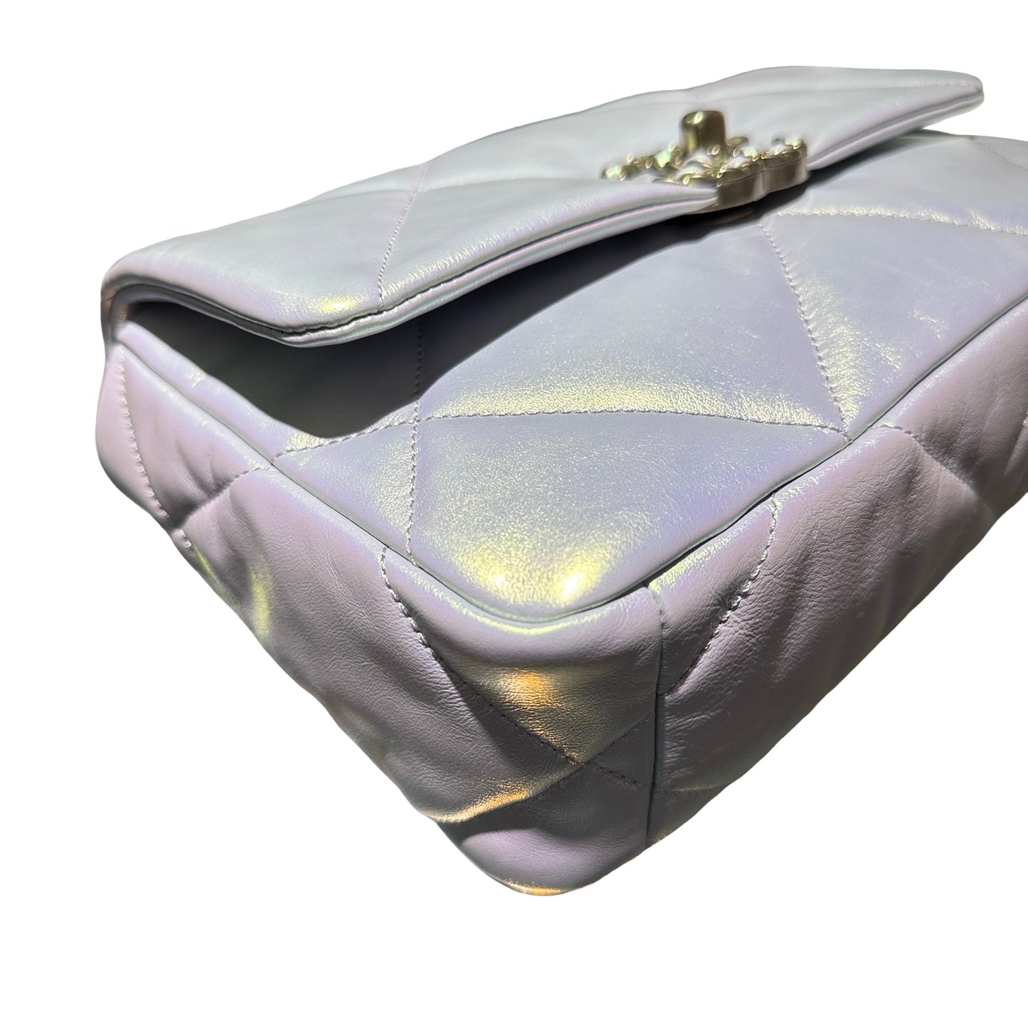 Used CHANEL 19 Small Shoulder Bag Symphony PHW