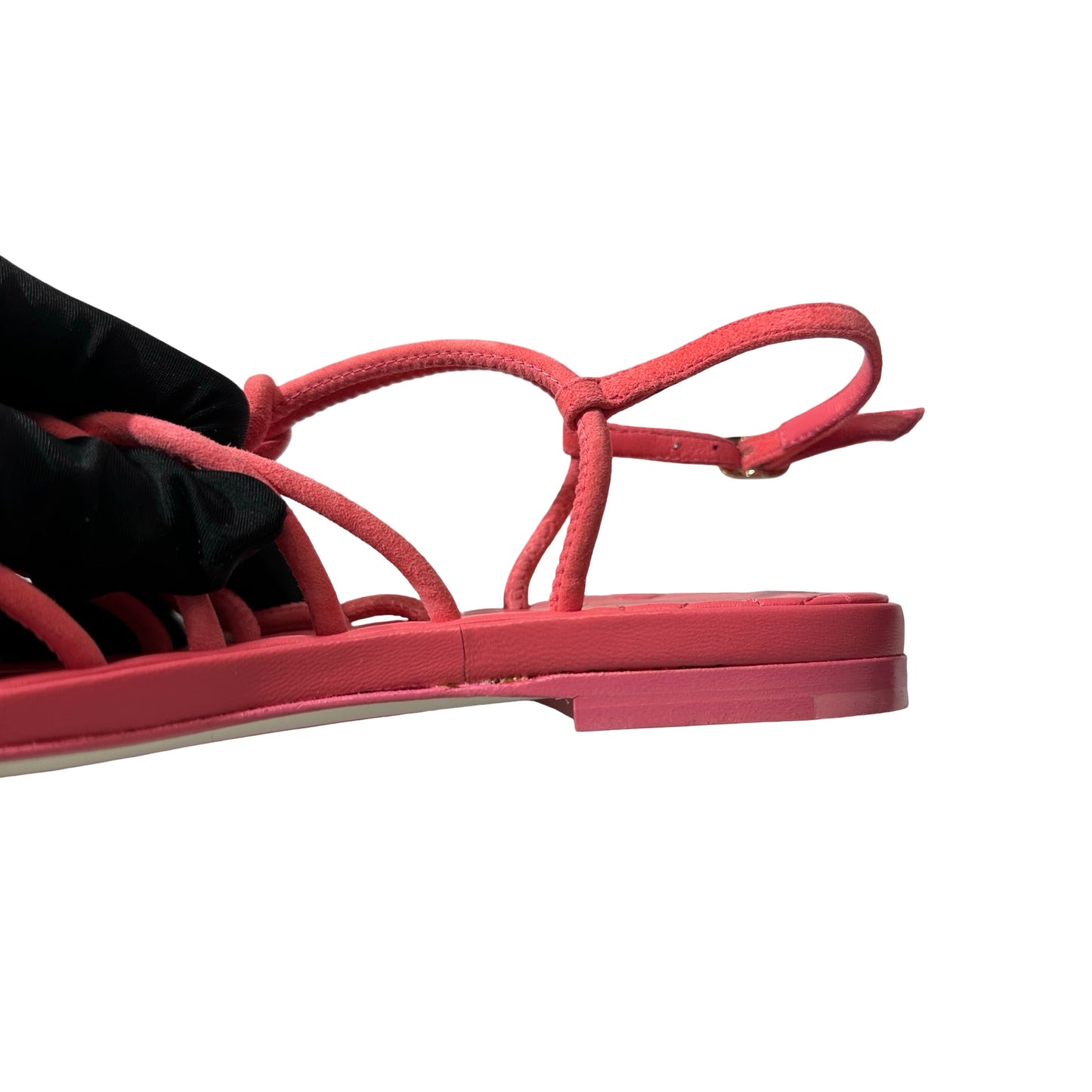 Used Chanel Sandals Sandals Pink GHW