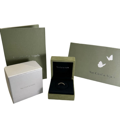 Used VAN CLEEF & ARPELS Perlee Pearls of Gold Medium Model Ring Ring Rose Gold