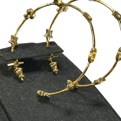 CHRISTIAN DIOR Earrings Gold
