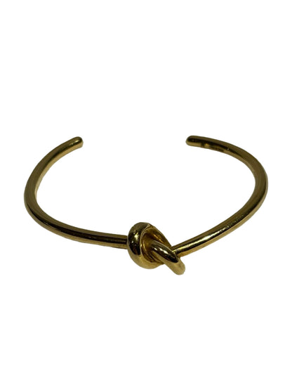 Used CÉLINE Brass Knot Bracelet Accessories GHW
