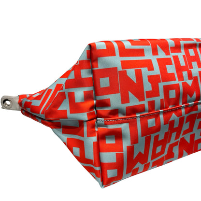 Used Long Champ Two way shoulder bag Shoulder Bag Red Black