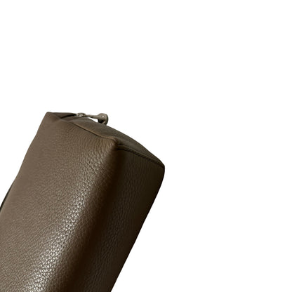 Used LORO PIANA LP 19 Cross Body Bag Grey PHW
