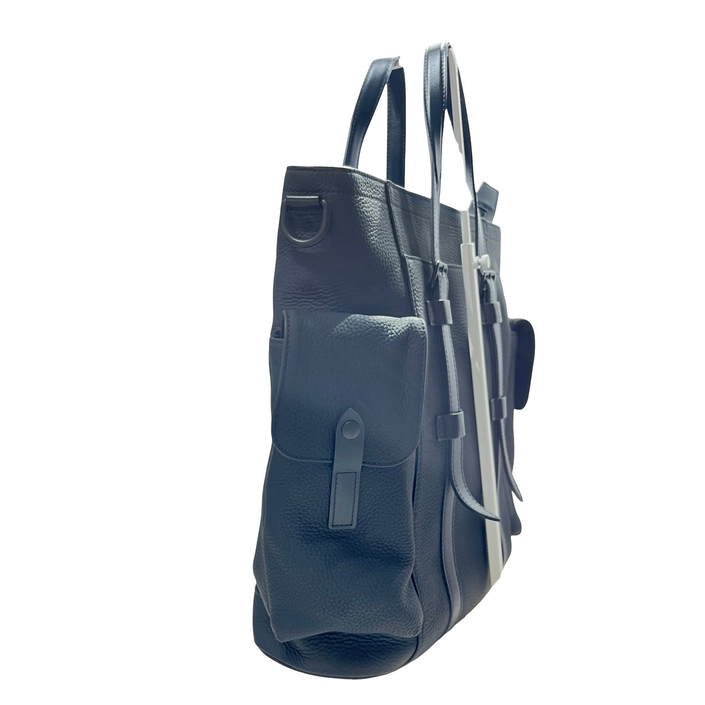 Used LOUIS VUITTON Taurillon Leather Christopher Tote Two Way Shoulder Bag Black