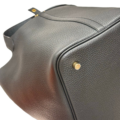 New HERMÈS TC Picotin 22 Handbag Black GHW