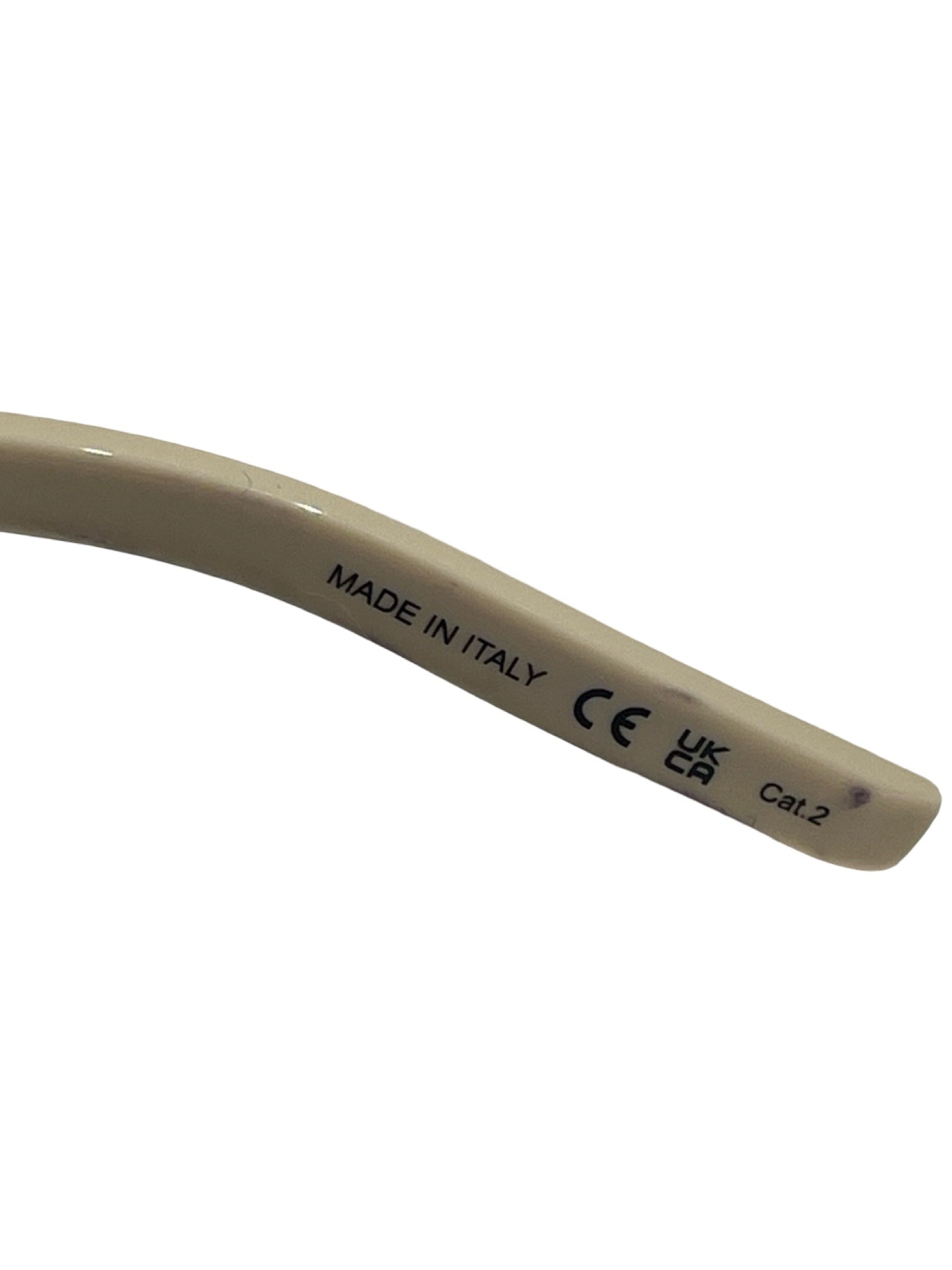 Used SAINT LAURENT Sunglasses Accessories White Brown