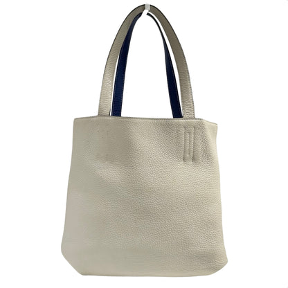 HERMES LIGHT GREY & BLUE DOUBLE SENS 28 [3000276]