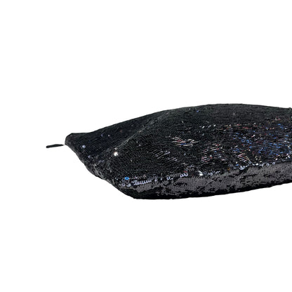 Used MIU MIU sequin bag Tote Bag Black PHW