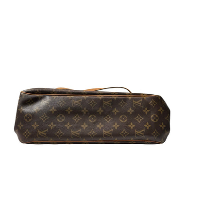 Used LOUIS VUITTON Canvas Tote Bag Monogram GHW