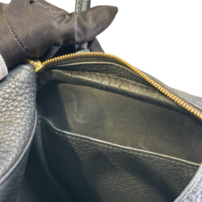 Used HERMES Tc Lindy 26 Shoulder Bag Black Ghw