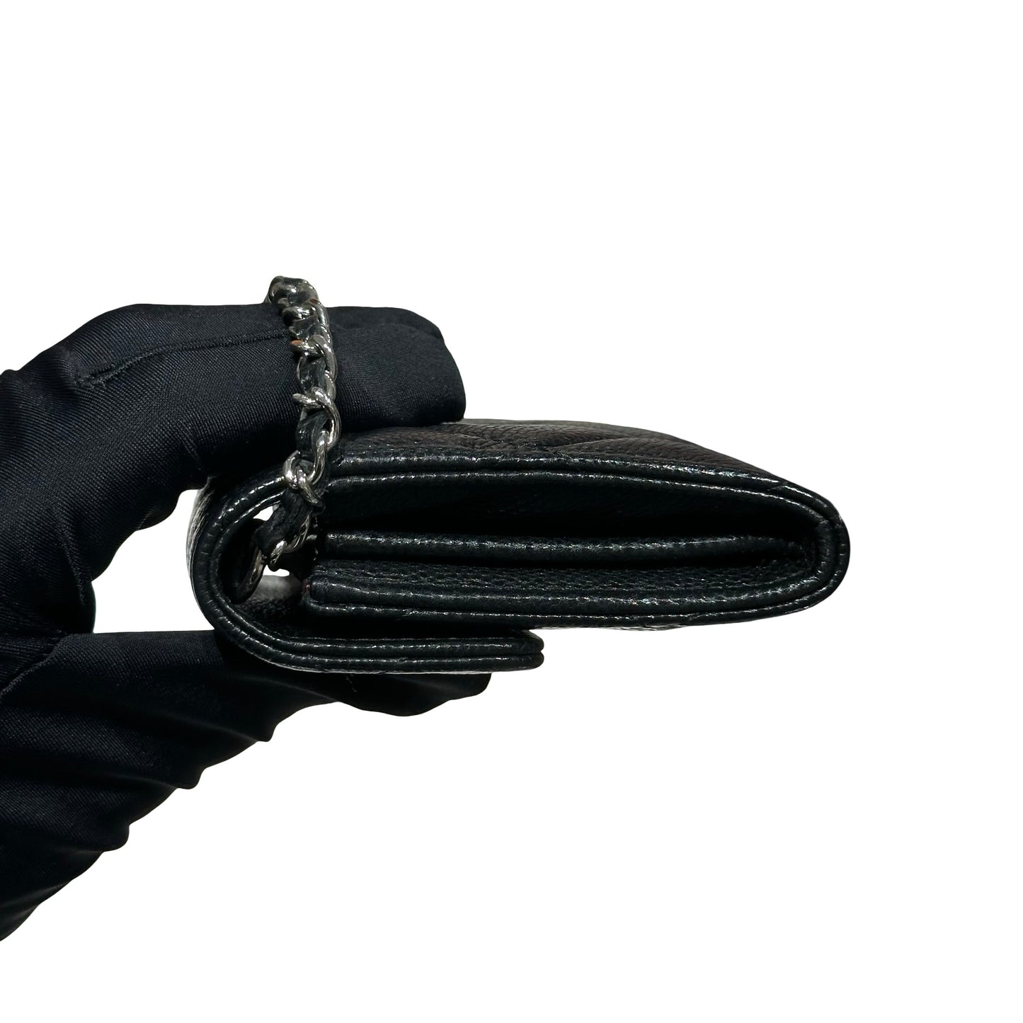 CHANEL SMALL WOC BLACK CAVIAR PHW [3000598]