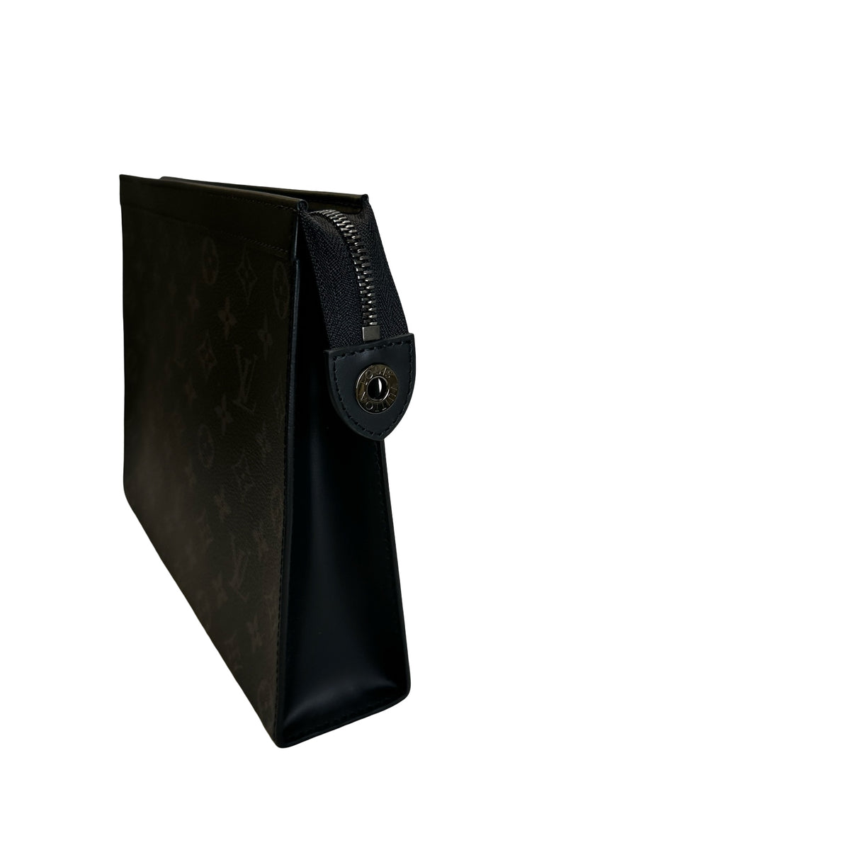 Used LOUIS VUITTON Monogram Eclipse Monogram Eclipse Watch Box Box Black Grey