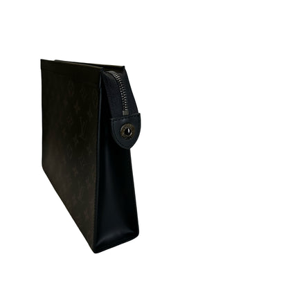 Used LOUIS VUITTON Monogram Eclipse Monogram Eclipse Watch Box Box Black Grey