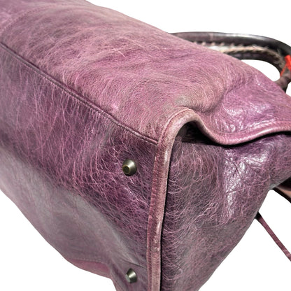 Used BALENCIAGA Shoulder Bag Purple