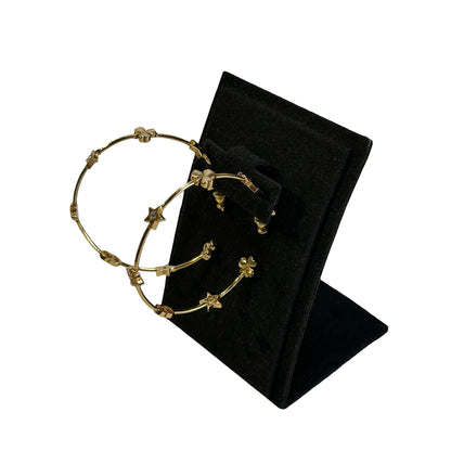 CHRISTIAN DIOR Earrings Gold