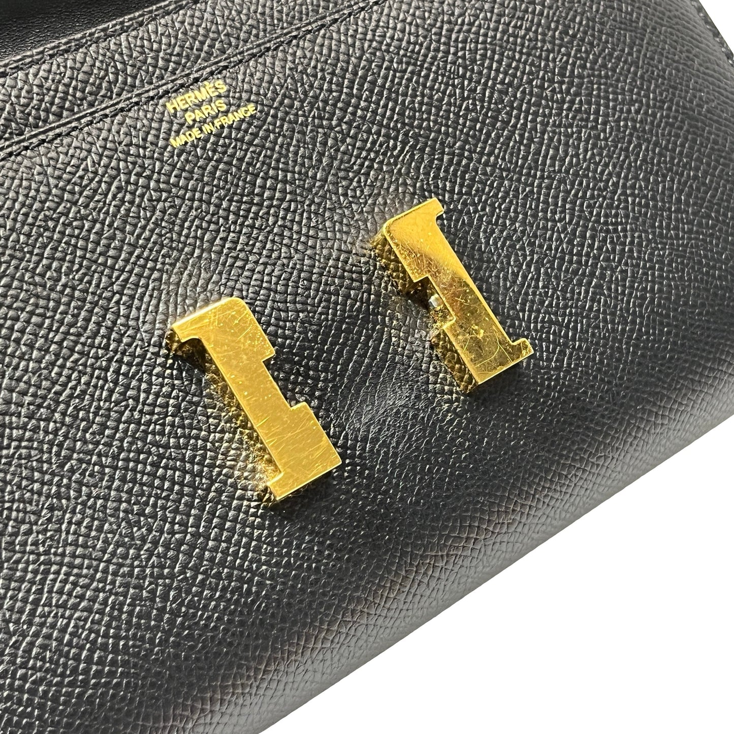 Used HERMÈS Constance to go Cross Body Bag Black GHW